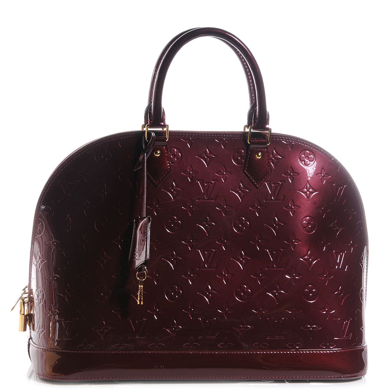 Louis Vuitton Vernis Alma GM Rouge Fauviste 1 of 7