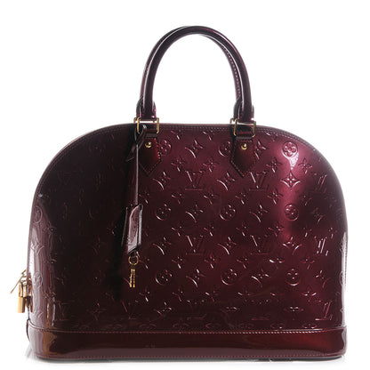 Louis Vuitton Vernis Alma GM Rouge Fauviste 1 of 7