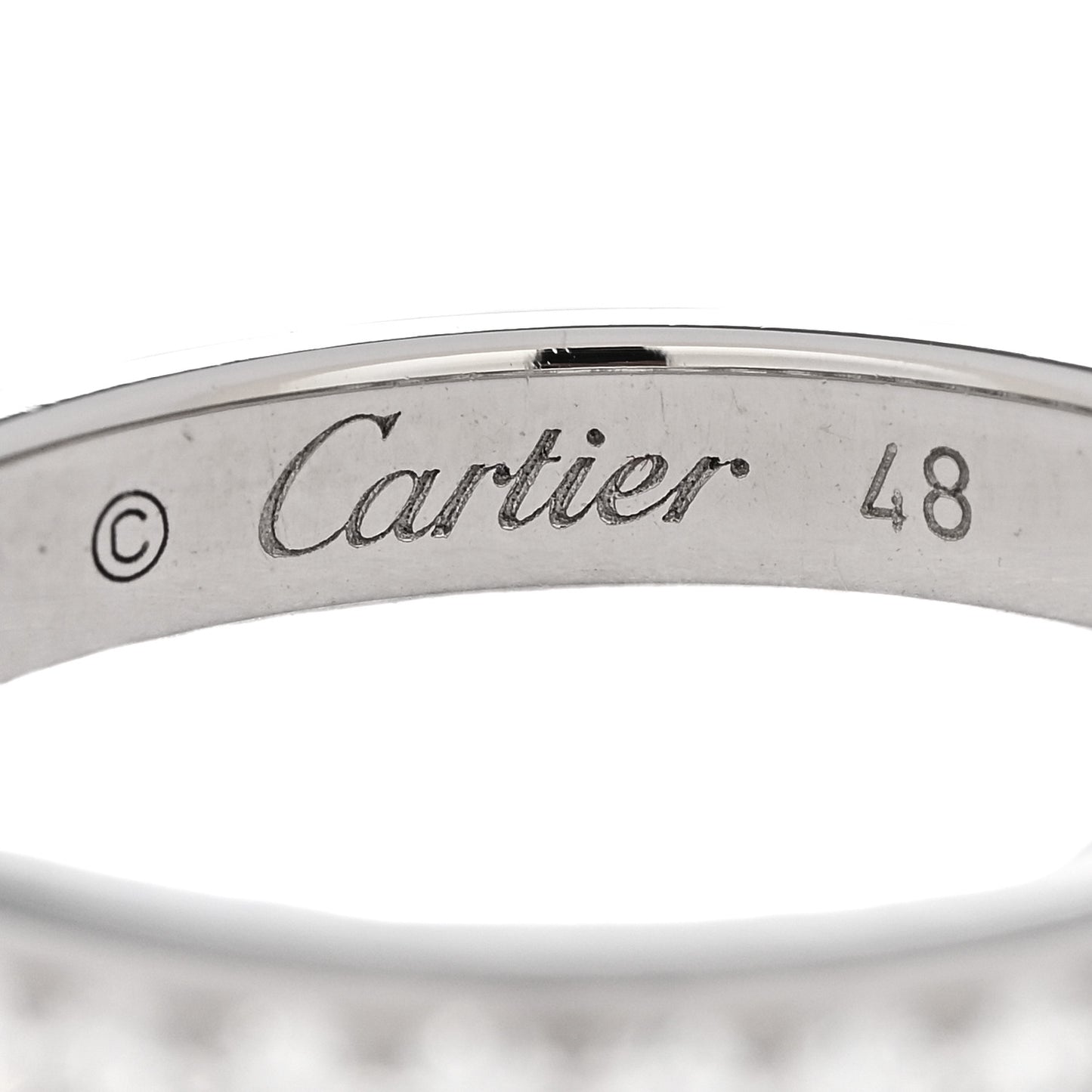 Platinum Diamond 1895 Wedding Band Ring 48 4.5