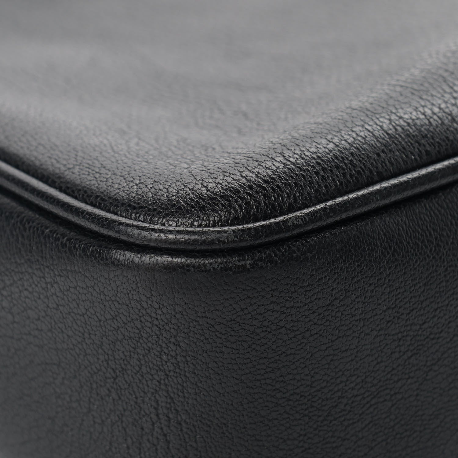 Saint Laurent Grained Lambskin Monogram Lou Camera Bag Black 10 of 12