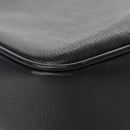 Saint Laurent Grained Lambskin Monogram Lou Camera Bag Black 10 of 12