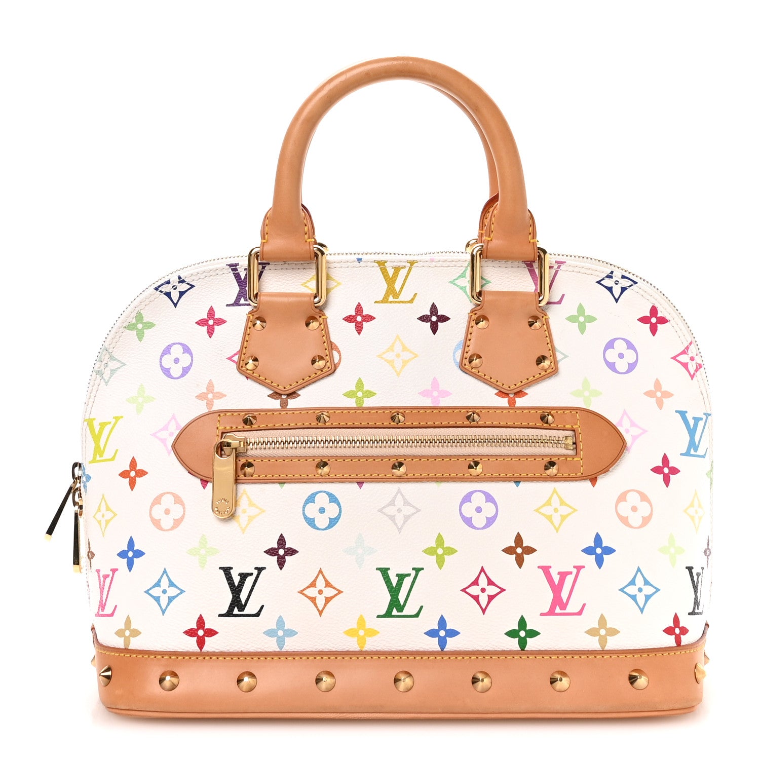 Louis Vuitton Monogram Multicolor Alma White 1 of 10