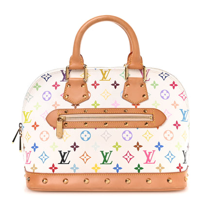 Louis Vuitton Monogram Multicolor Alma White 1 of 10