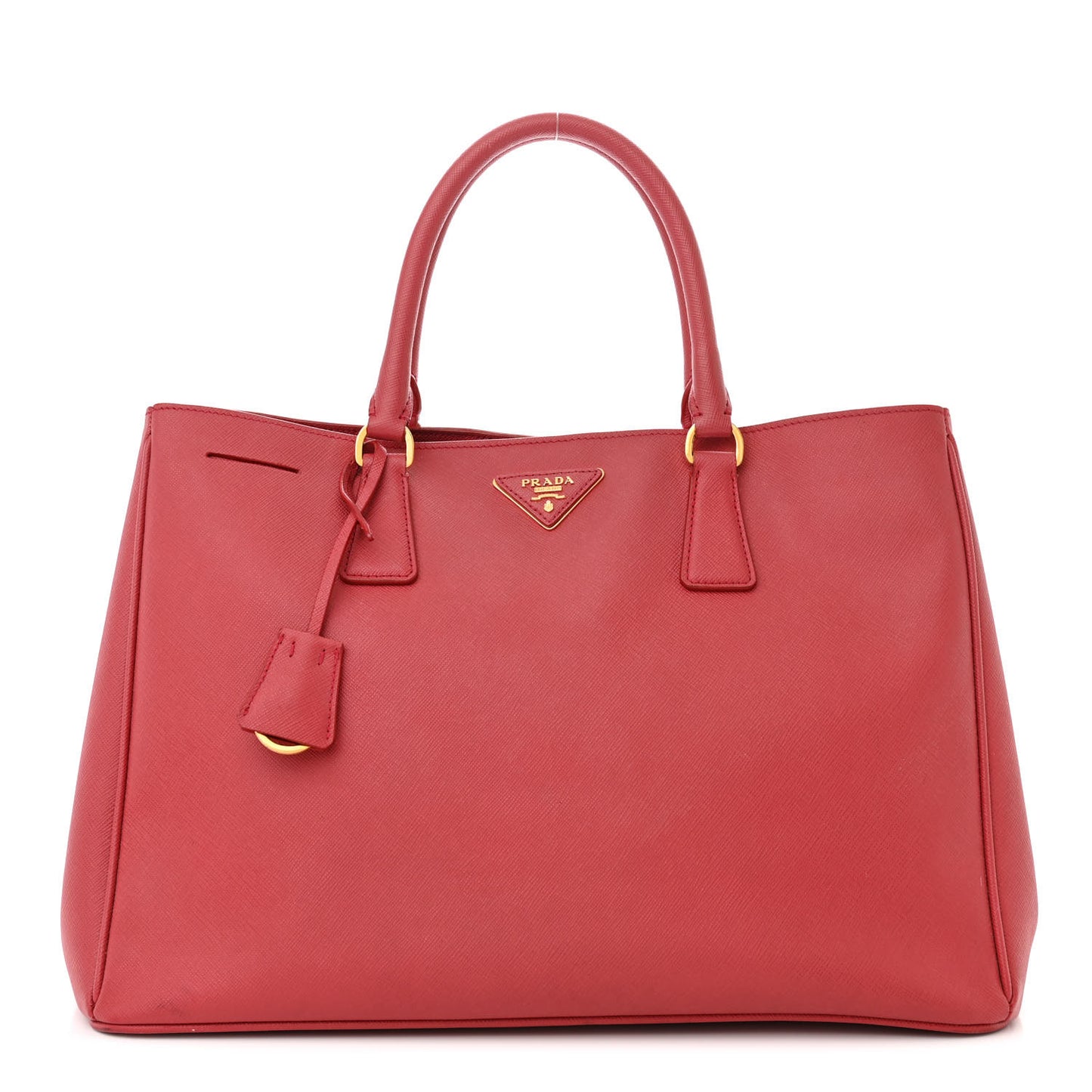 Saffiano Lux Large Tote Fuoco