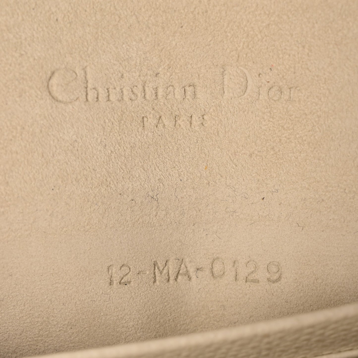 Grained Calfskin Saddle Chain Pouch Latte