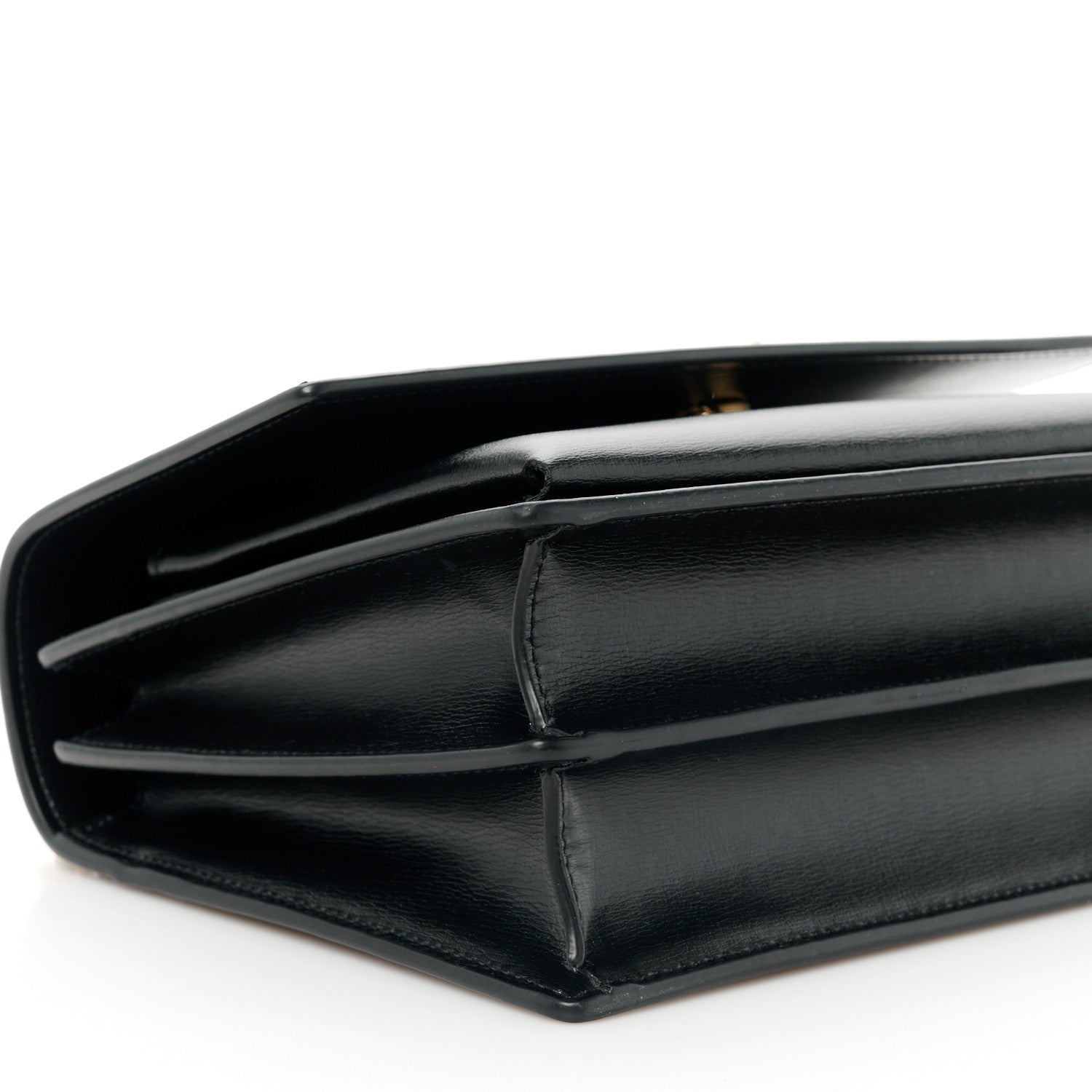 Saint Laurent Calfskin Medium Monogram Sunset Black 11 of 12