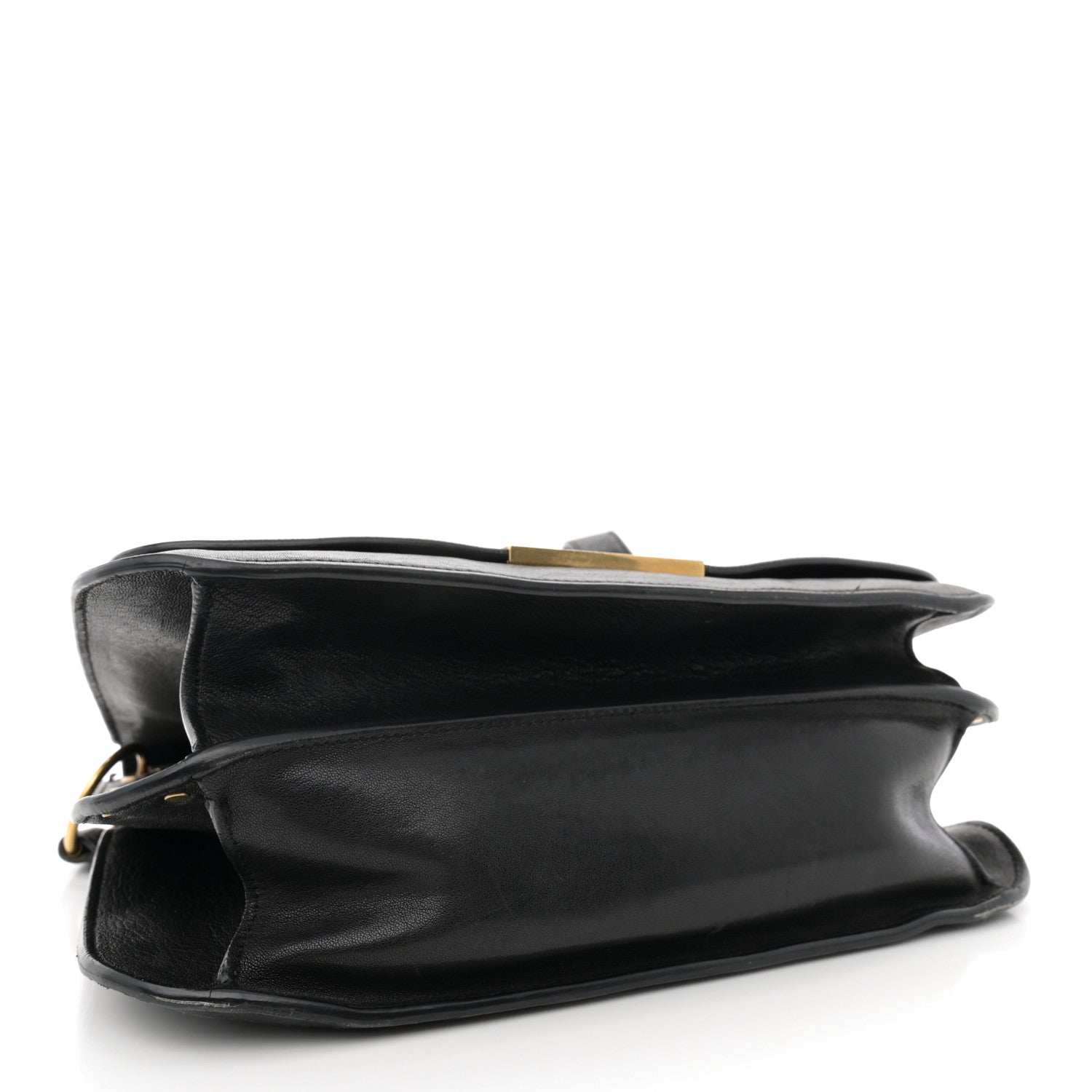 Saint Laurent Lambskin Amalia Flap Shoulder Bag Black 4 of 17
