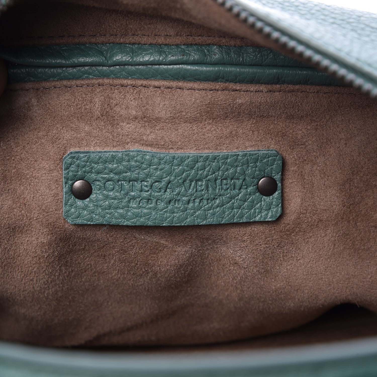 Bottega Veneta Cervo Deerskin Medium Shoulder Bag Thyme 6 of 7