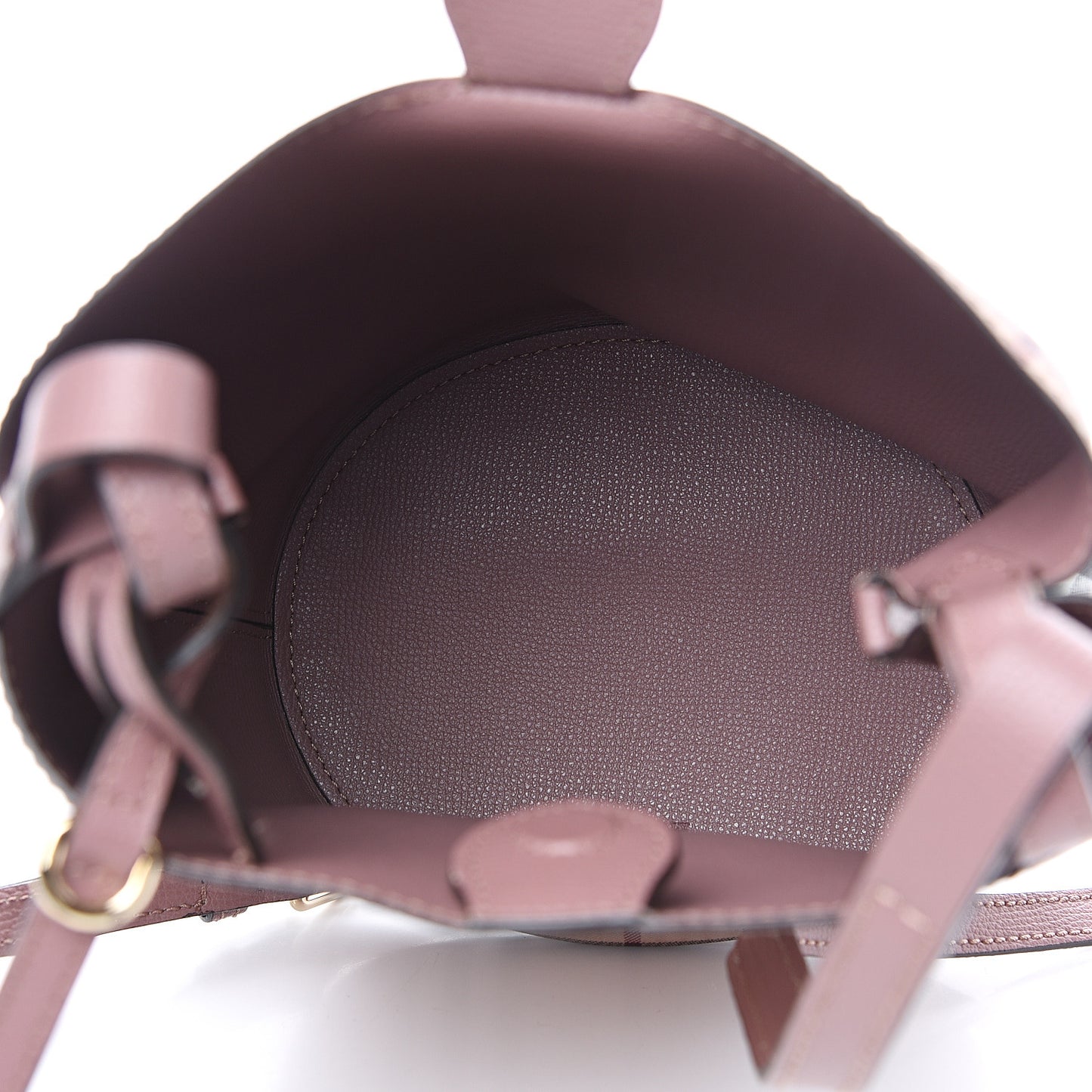 Haymarket Check Colours Small Lorne Bucket Crossbody Light Elderberry