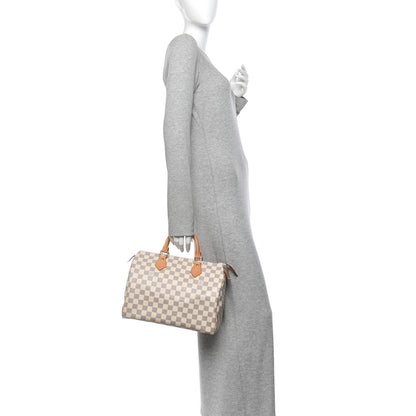 Louis Vuitton Damier Azur Speedy 30 2 of 10