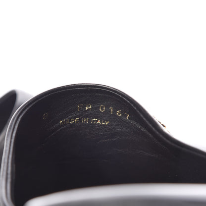 Louis Vuitton X SUPREME Lambskin Mens Hugh Slippers 8 Black 7 of 11