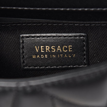 Versace Nappa Quilted Icon Small Crossbody Bag Black 6 of 10