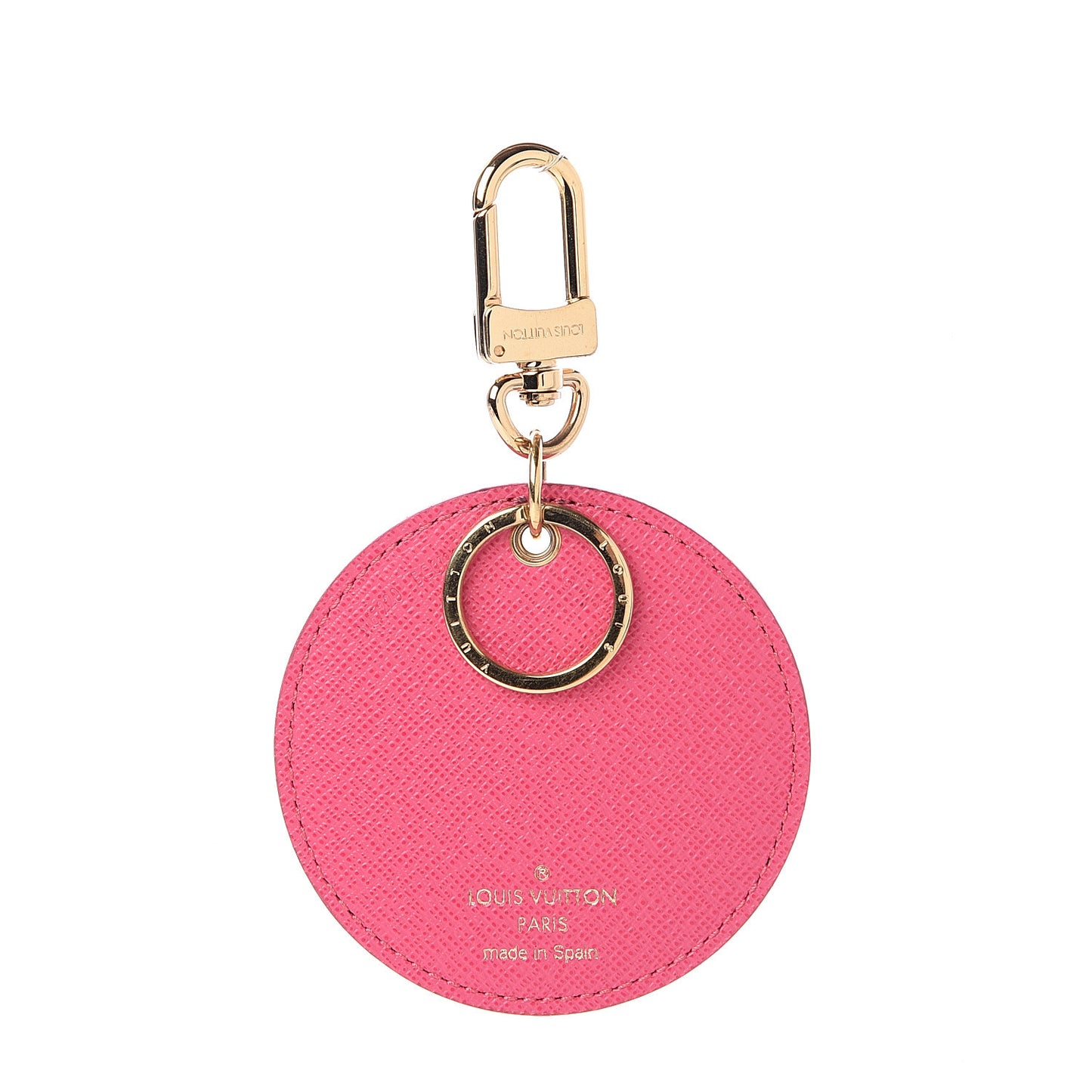 Monogram Illustre V Bag Charm Key Ring Grenade