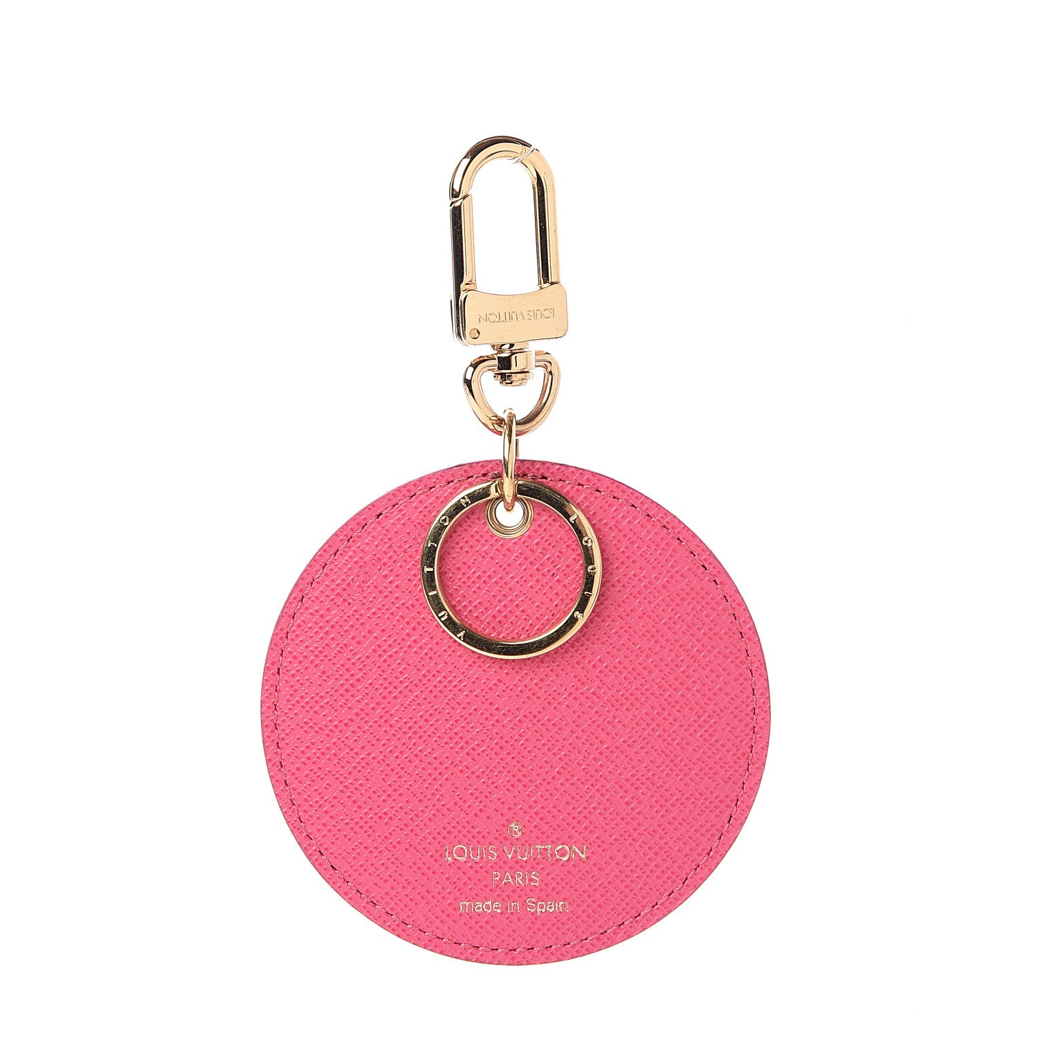 Louis Vuitton Monogram Illustre V Bag Charm Key Ring Grenade 2 of 4