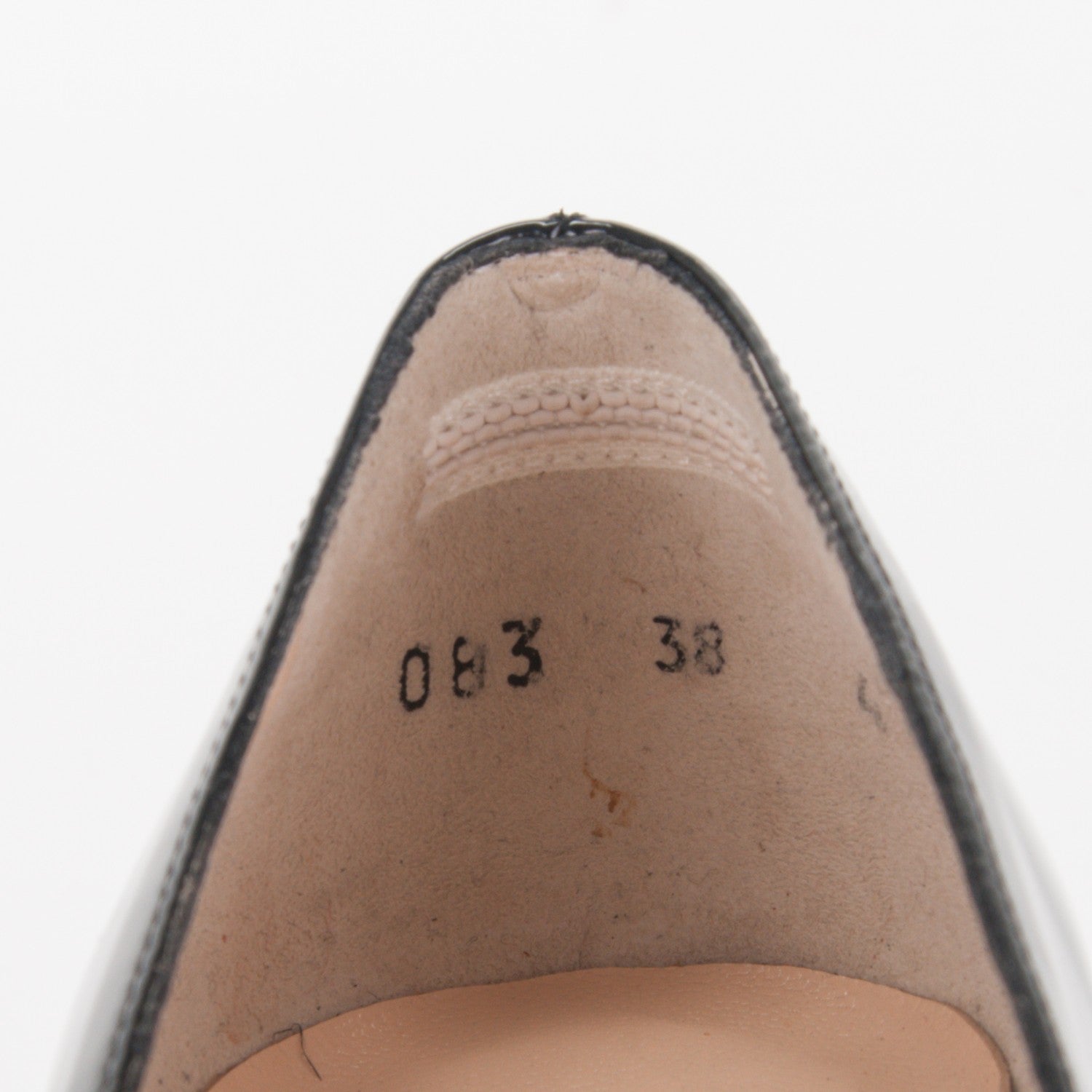 Christian Louboutin Patent Wallis Wedges 38 Black 8 of 8