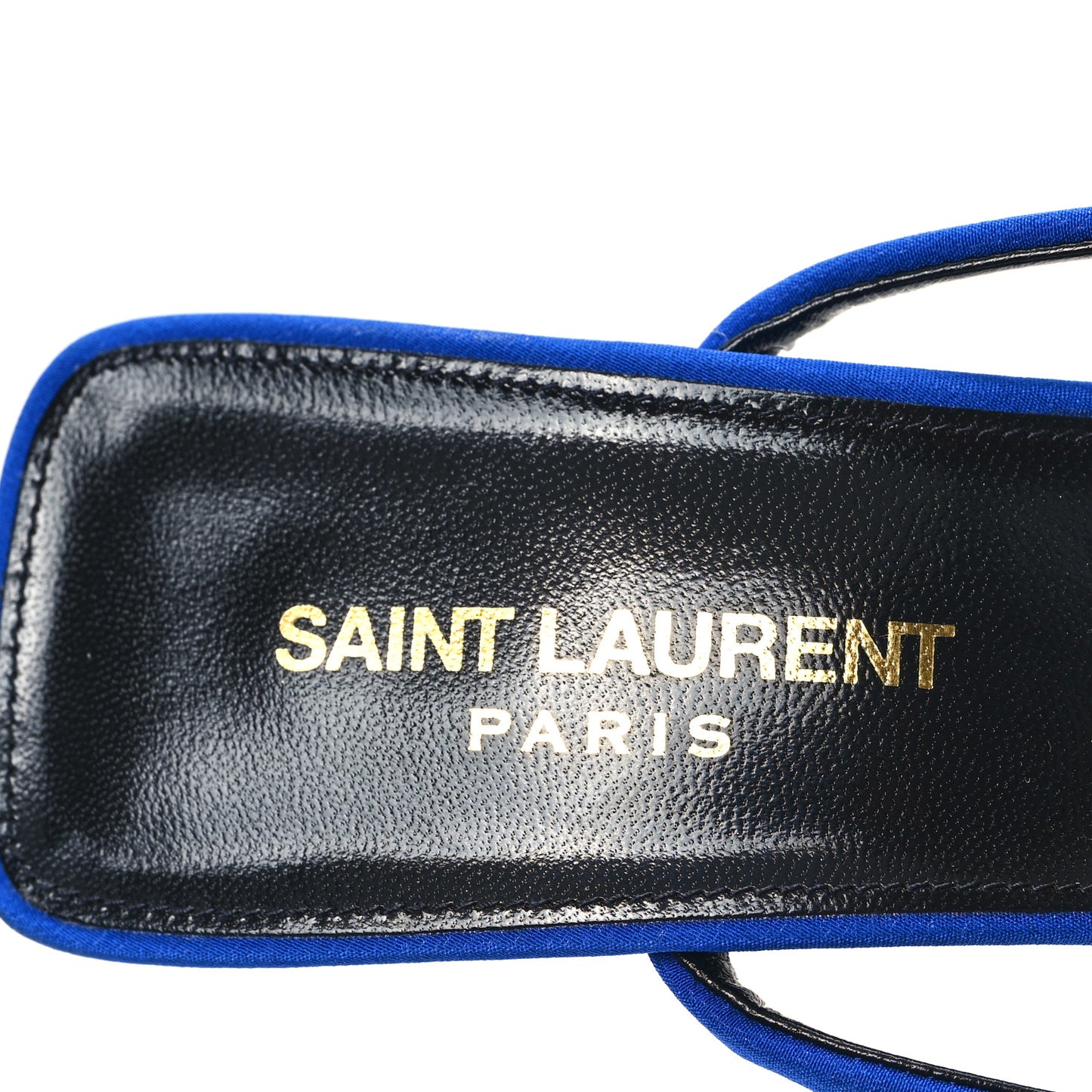 Silk Crepe Baliqua 95 Sandals 37.5 Picasso Blue