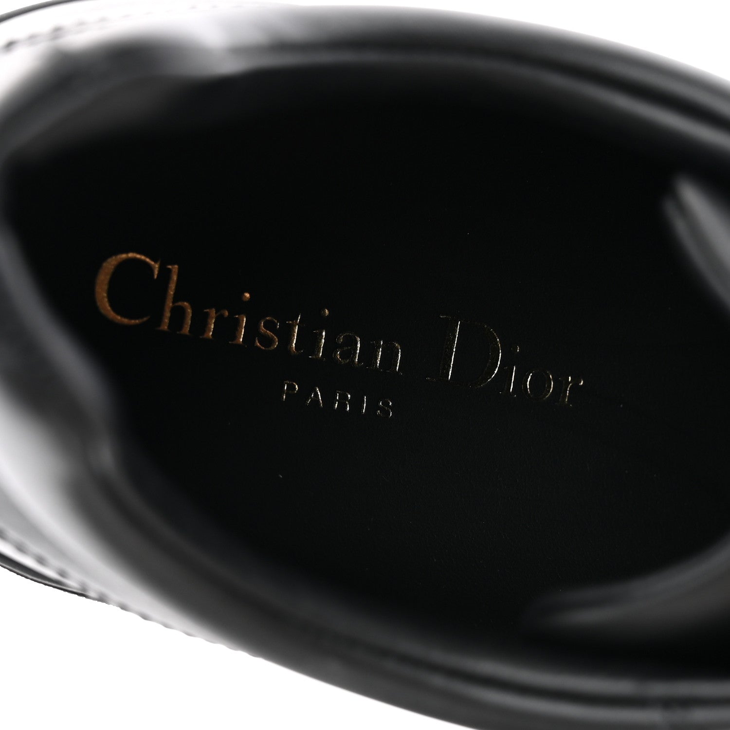 Christian Dior Calfskin Suede Logo Sneakers 40 Black 7 of 8