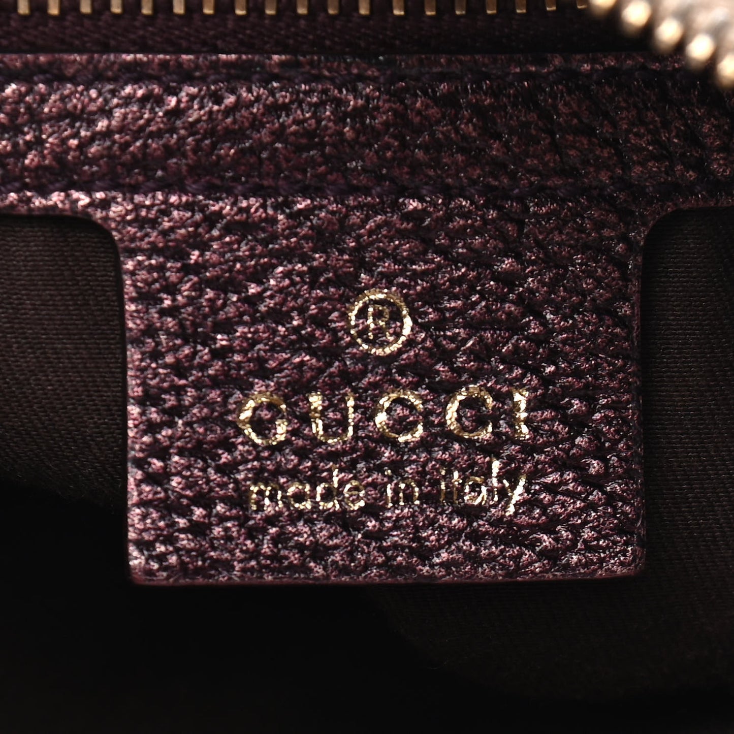Monogram Bamboo Ring Hobo Aubergine
