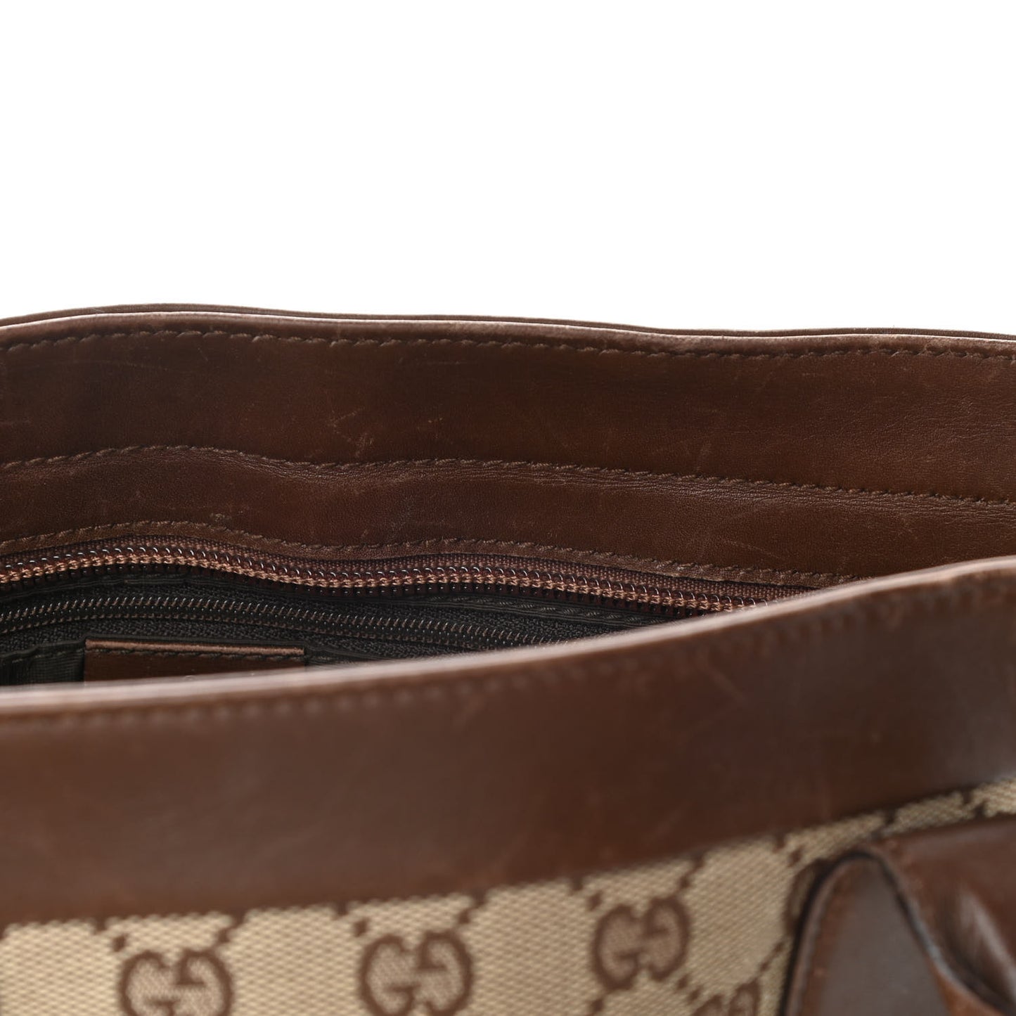 Monogram Tote Brown