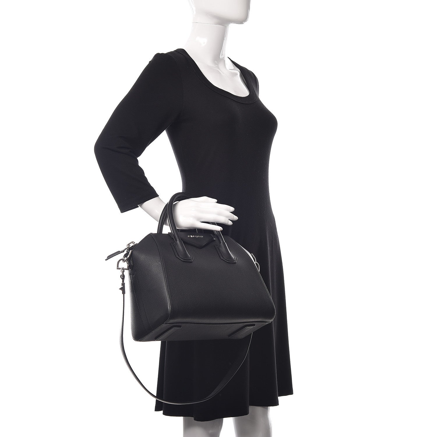 Givenchy Sugar Goatskin Small Antigona Black 2 of 13