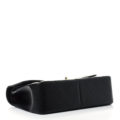 Chanel Caviar Quilted Jumbo Double Flap Black 3 of 4