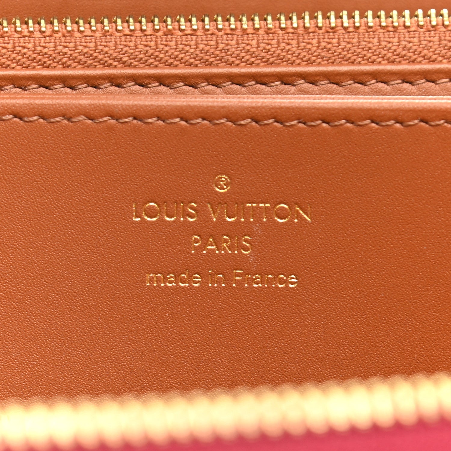 Louis Vuitton Jacquard Since 1854 Zippy Wallet Bordeaux 6 of 7