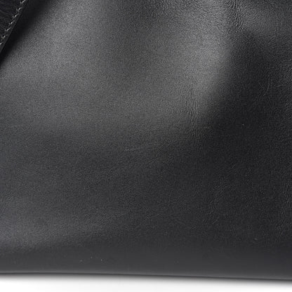 Fendi Vitello Morgan Shiny Nappa Medium Peekaboo Iconic Satchel Black 13 of 19