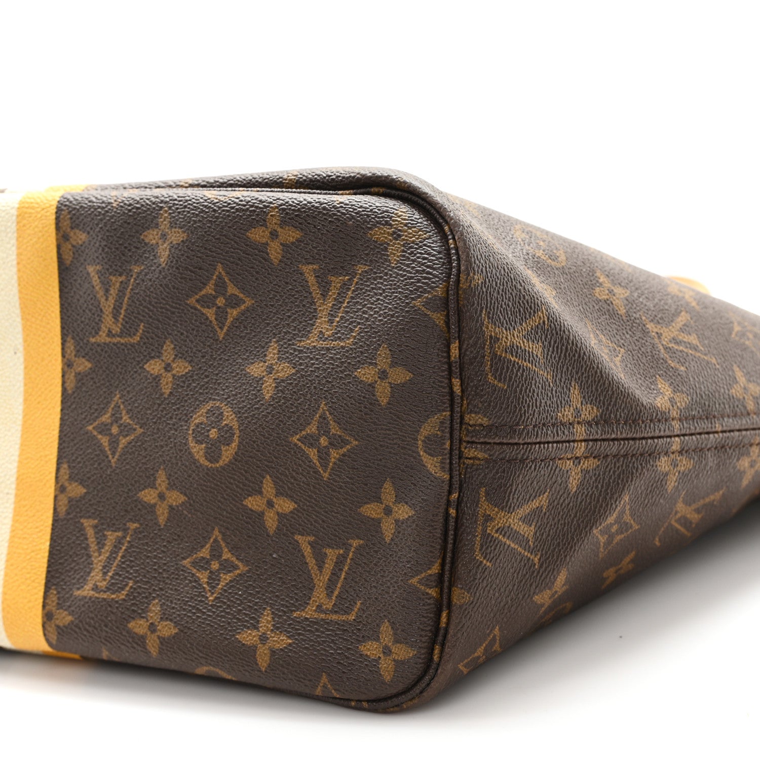 Louis Vuitton Monogram My LV Heritage Neverfull MM Yellow White 10 of 11