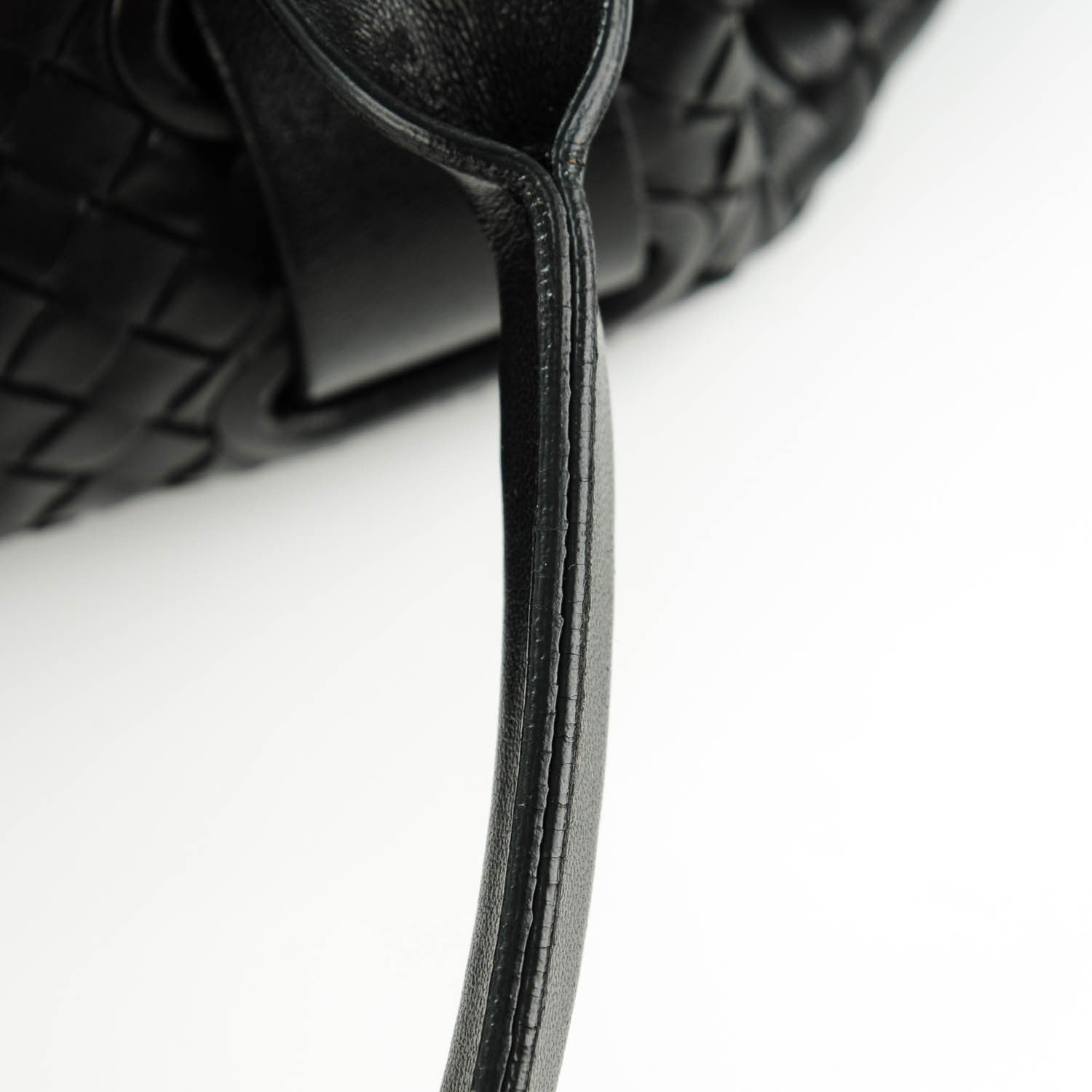Bottega Veneta Nappa Intrecciato Satchel Nero Black 9 of 9