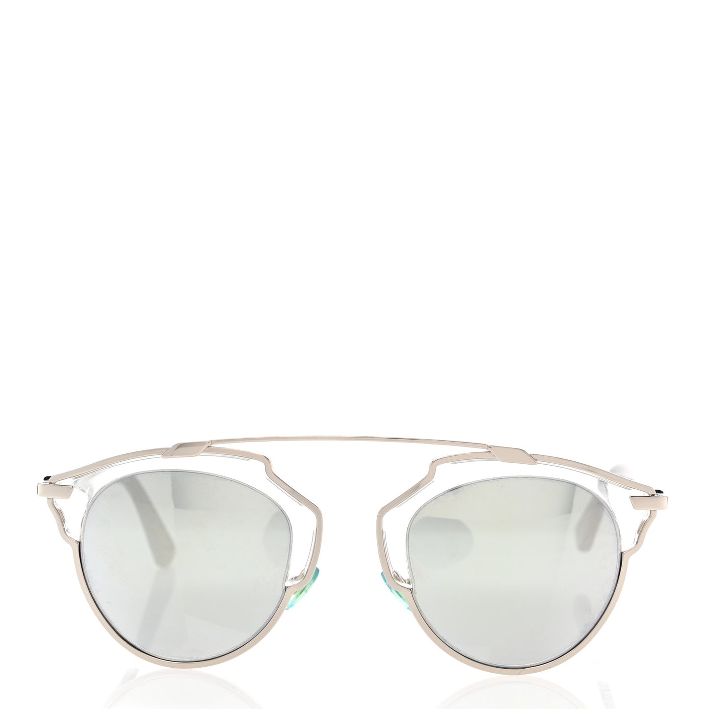 Mirrored So Real Sunglasses Silver
