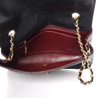 Chanel Lambskin Quilted Medium Single Flap Black 5 of 15