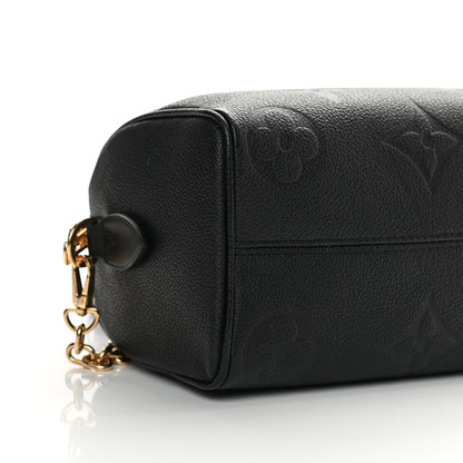Louis Vuitton Empreinte Monogram Giant Speedy Bandouliere 20 Black 8 of 11
