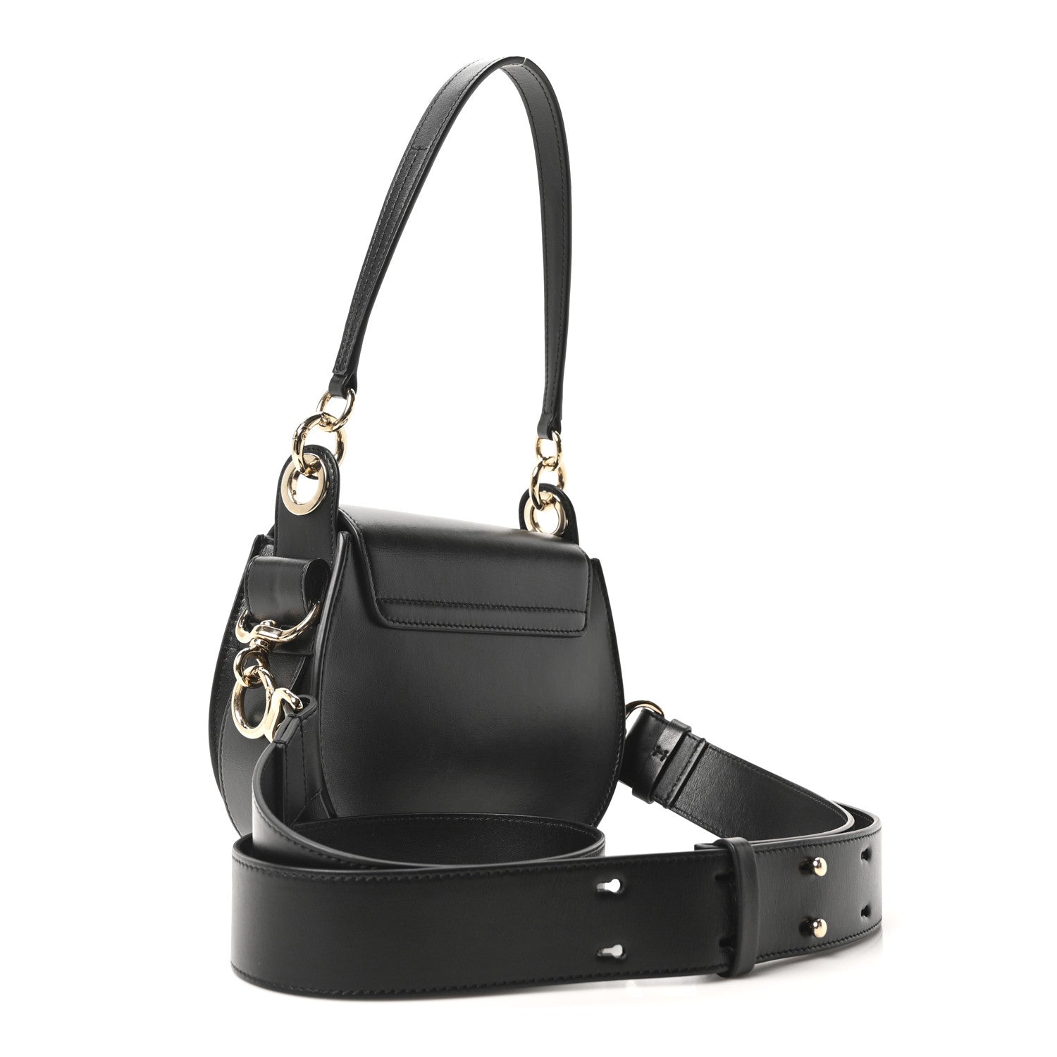 Chloe Calfskin Small Tess Bag Black 3 of 9