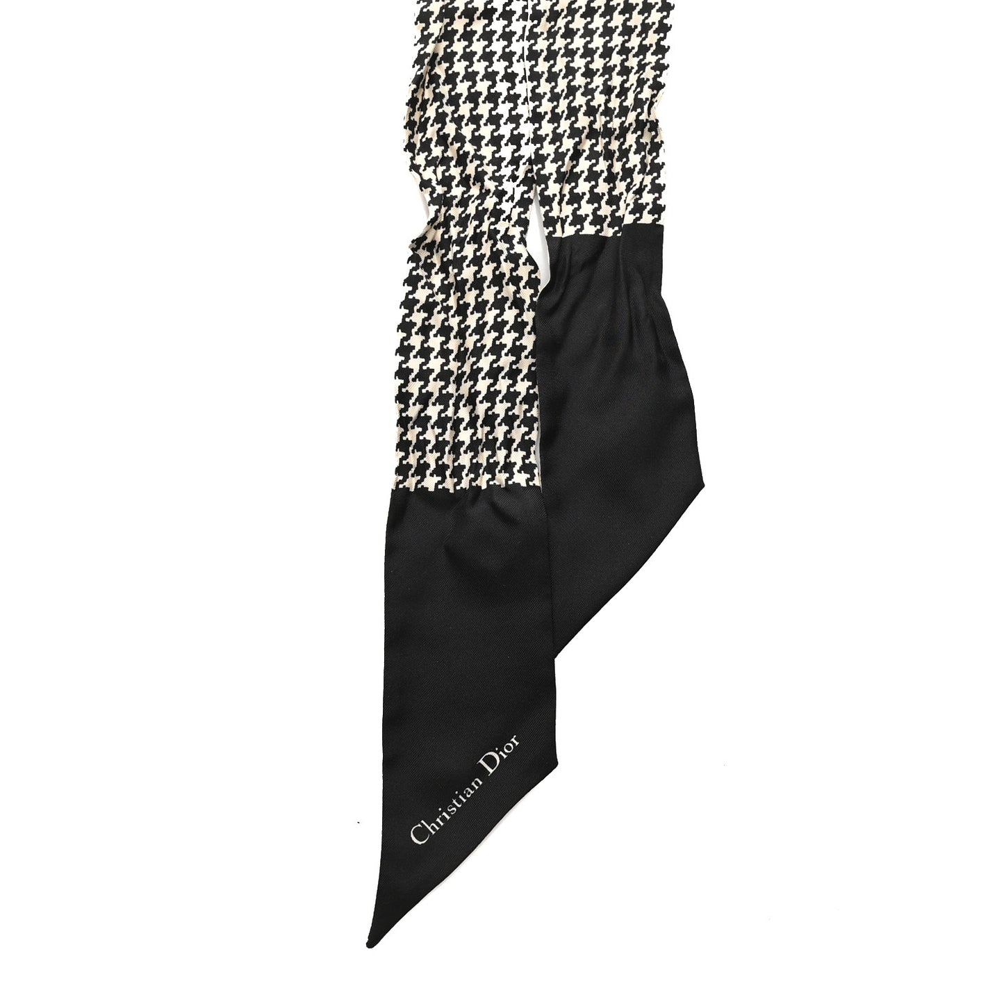 Silk 30 Montaigne Mitzah Scarf Black White