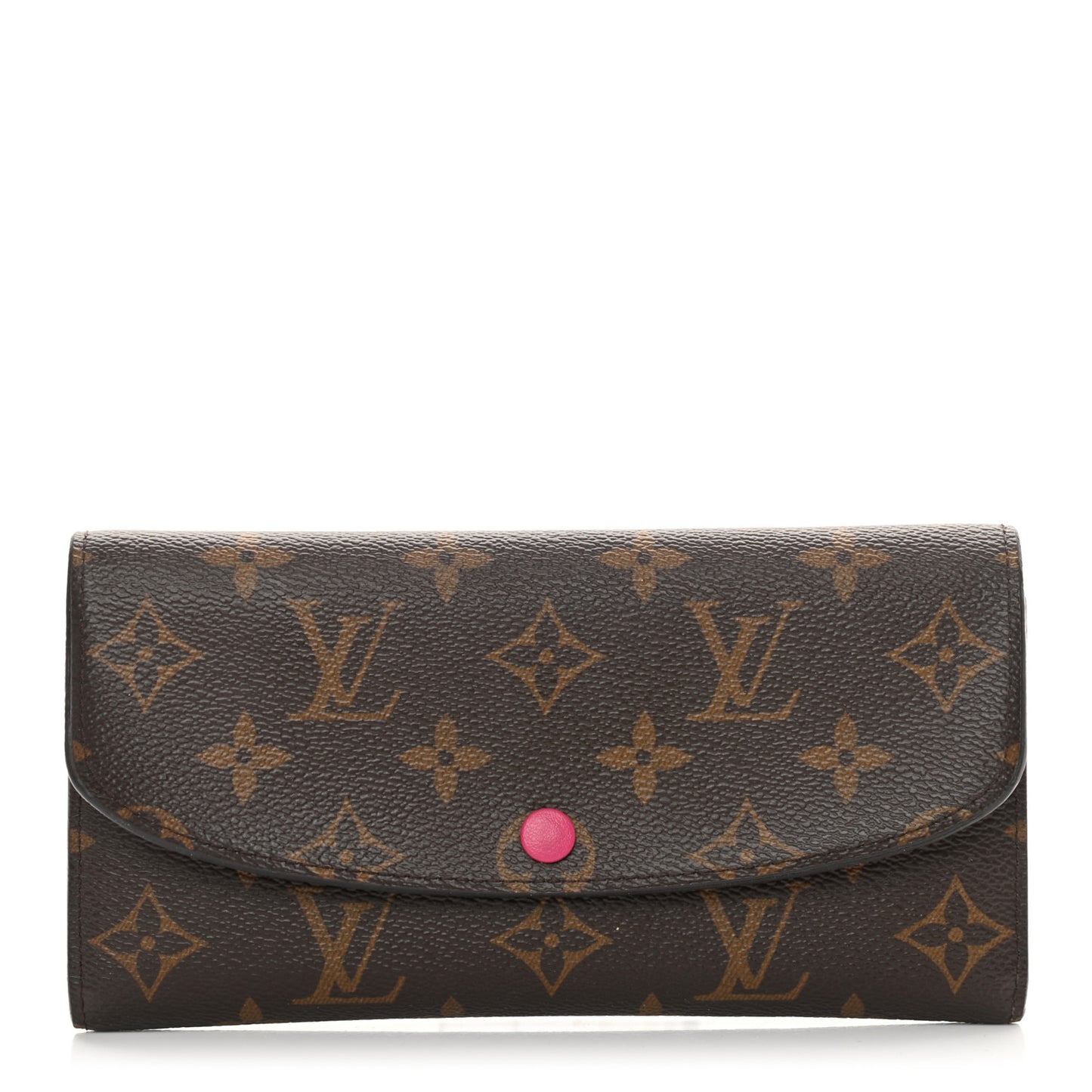 Monogram Emilie Wallet Fuchsia