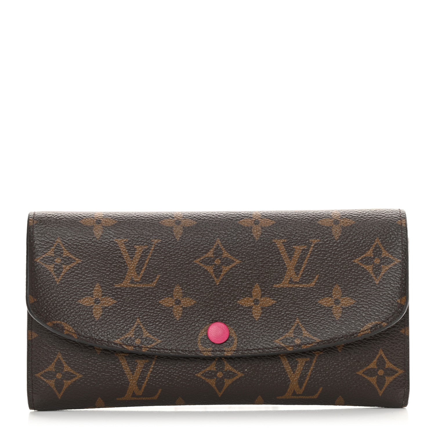 Louis Vuitton Monogram Emilie Wallet Fuchsia 1 of 11