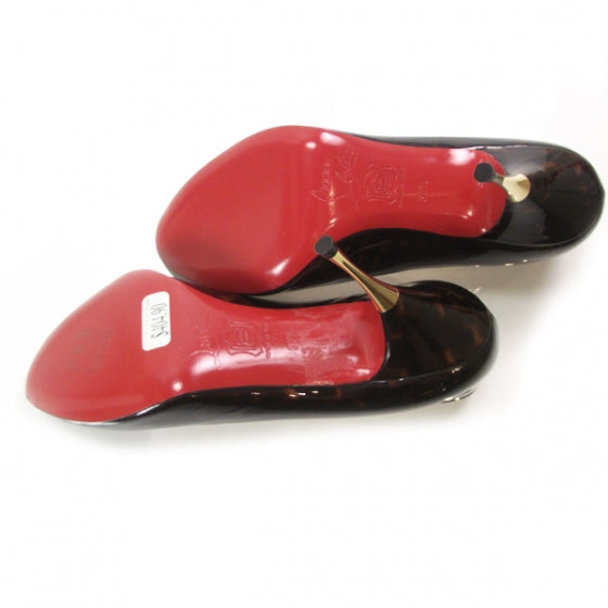 Patent Tartaruga Yoyospina 100 Pumps 37.5 Testa Di Moro