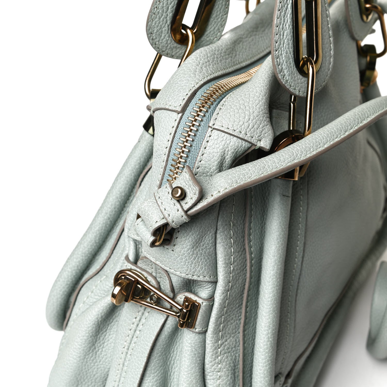 Chloe Calfskin Medium Paraty Atoll Blue 17 of 19