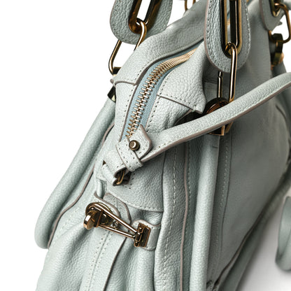 Chloe Calfskin Medium Paraty Atoll Blue 17 of 19