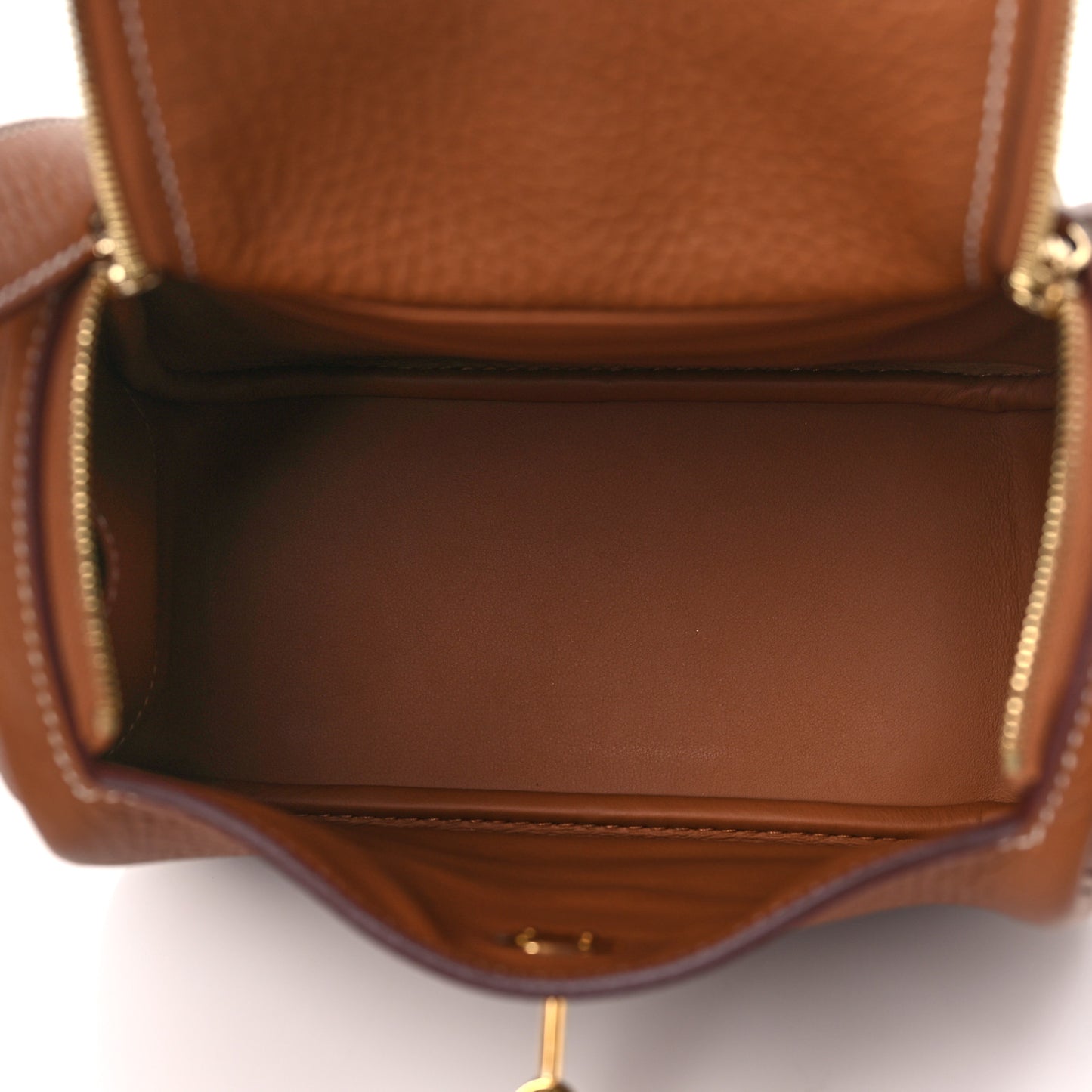 Taurillon Clemence Mini Lindy 20 Gold