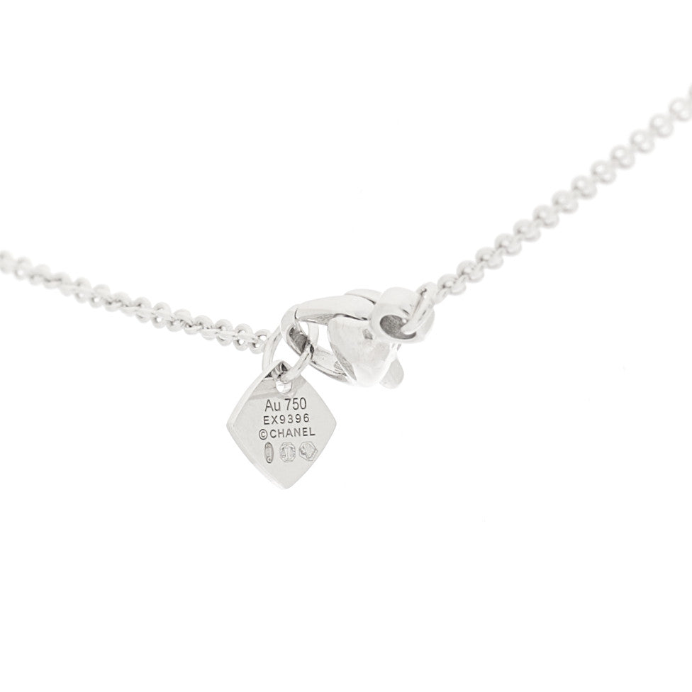 18K White Gold Coco Crush Pendant Necklace