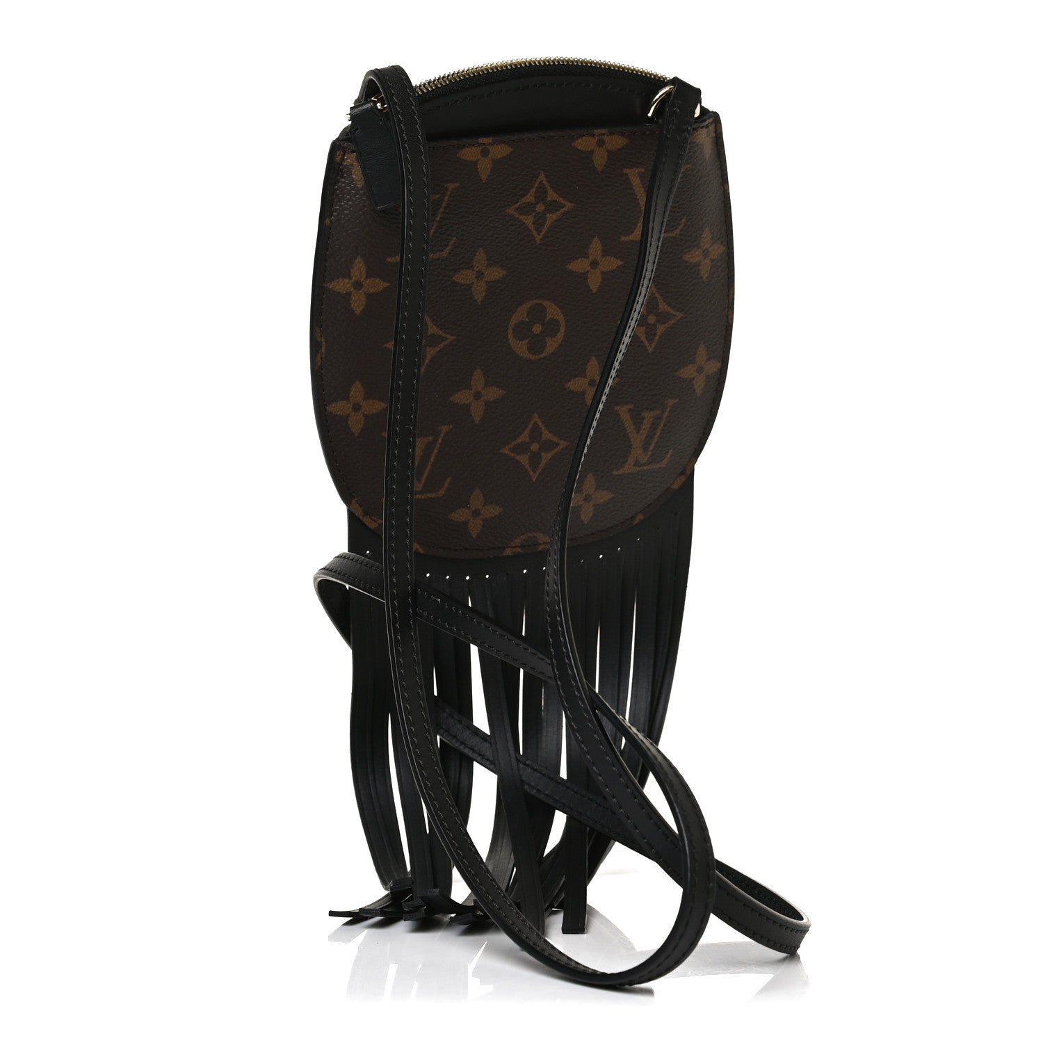 Louis Vuitton Monogram Fringed Mini Noe 3 of 10