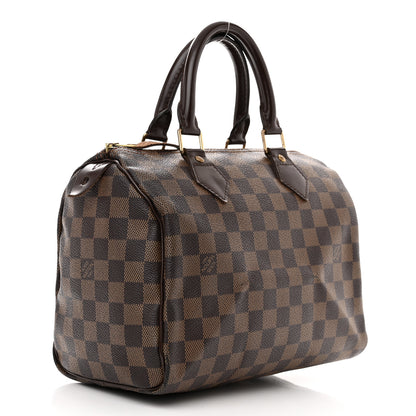 Louis Vuitton Damier Ebene Speedy 25 3 of 15