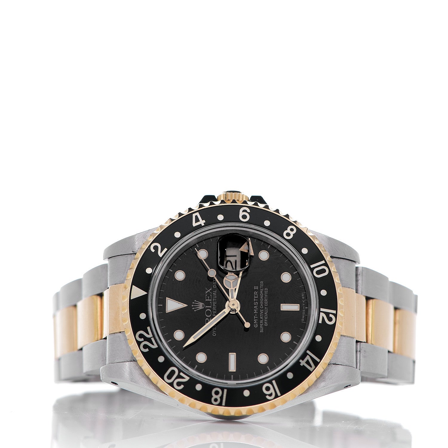 Rolex Stainless Steel 18K Yellow Gold 40mm GMT-Master II Oyster Perpetual Date Watch 16713 2 of 6