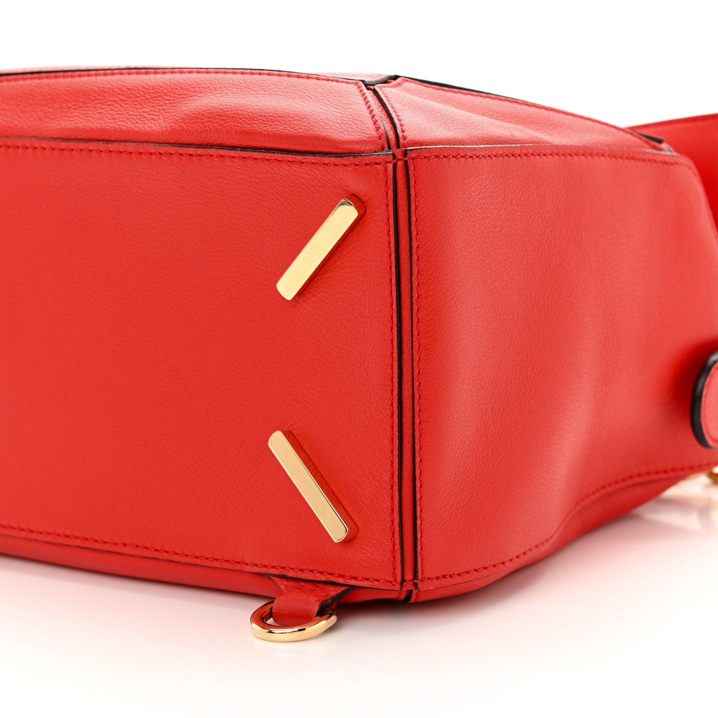 Calfskin Medium Puzzle Bag Primary Red