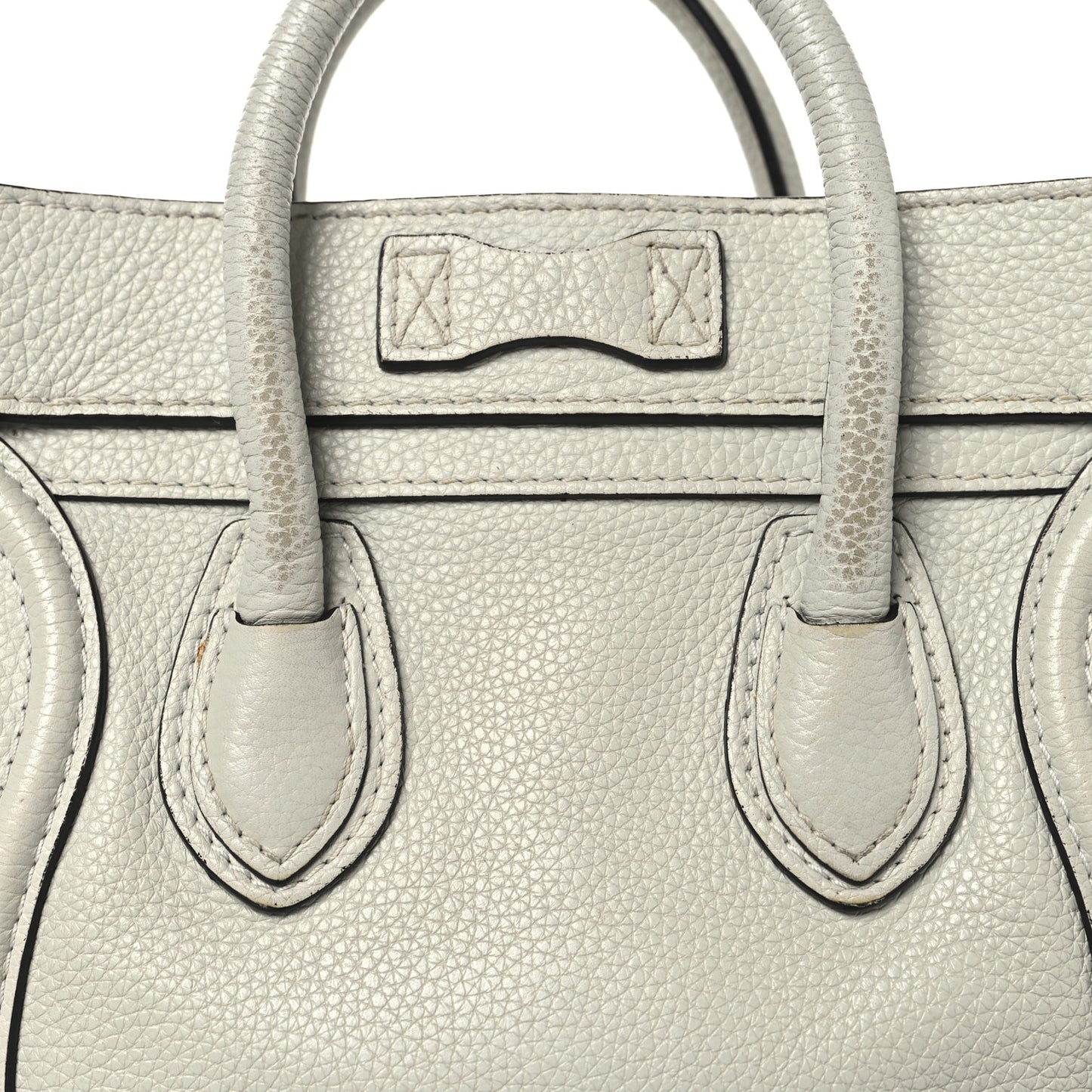 Drummed Calfskin Nano Luggage Lune