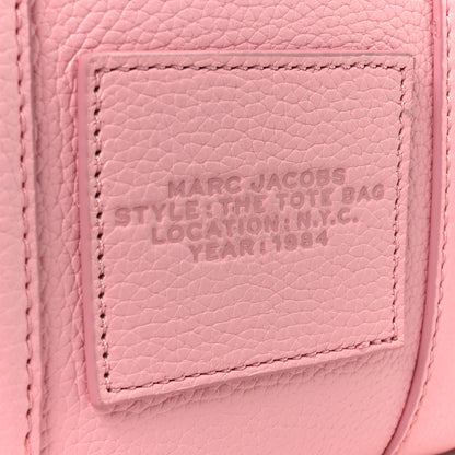 Marc Jacobs Grained Calfskin Small The Tote Bag Ribbon Pink 8 of 11