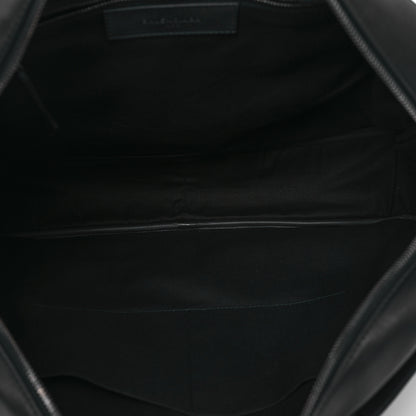 Balenciaga Veau Soyeux Perforated Blackout City Briefcase Black 5 of 12