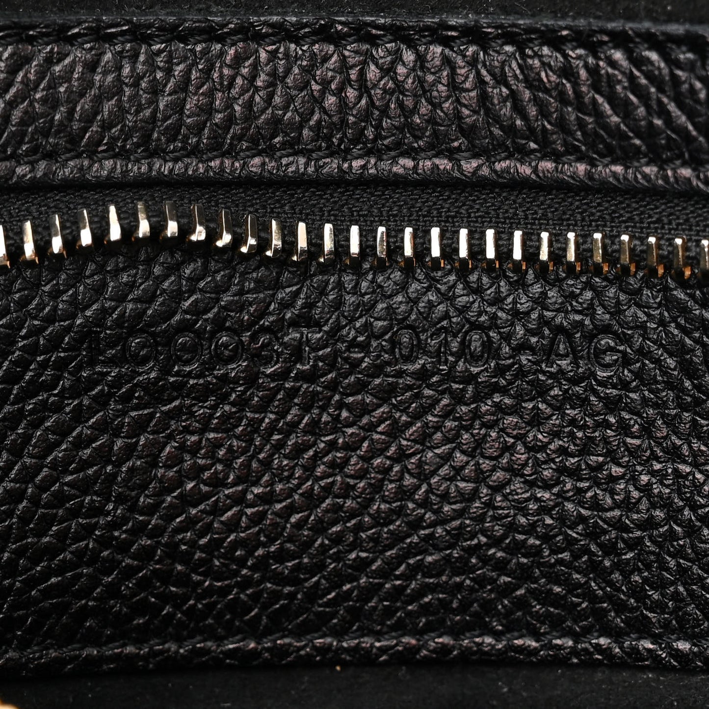 Grained Calfskin Large Jennifer Crossbody Bag Black