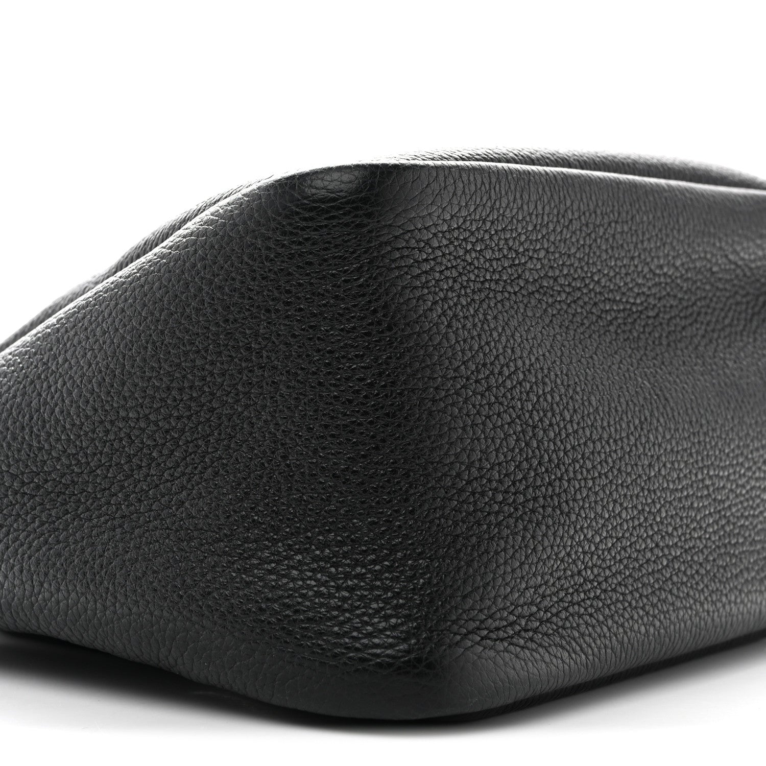 Prada Vitello Daino Soft Mini Zippered Top Handle Bag Black 8 of 10